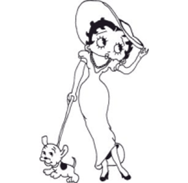 Betty Boop and Pudgy