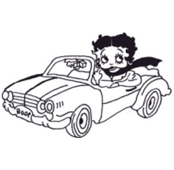 Betty Boop Car