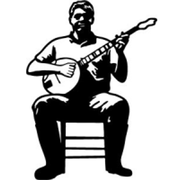 Man Playing Banjo