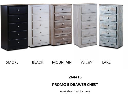 5 Drawer Chests