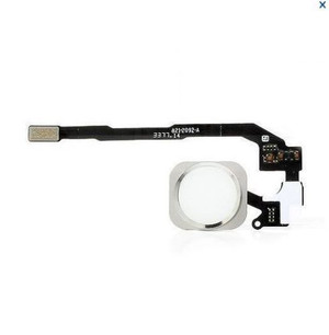 iPhone 5S Complete Home Button Flex White