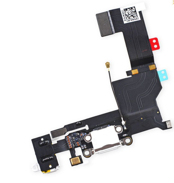 iPhone 5S Charging Port Flex White