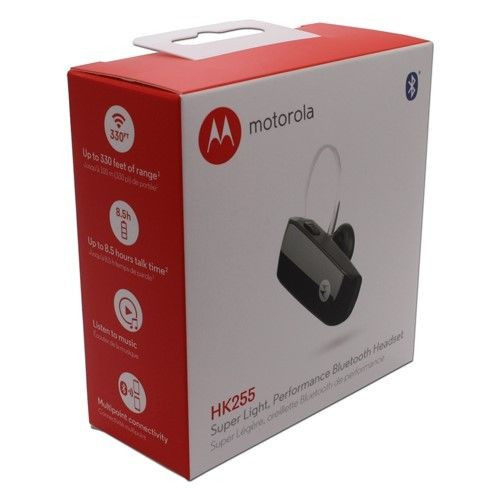 MOTOROLA HK255 MH002 BLUETOOTH WIRELESS STEREO HEADSET