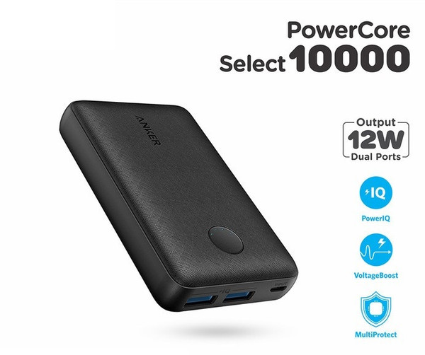 ANKER POWERCORE SELECT 10K MAH W/ 2 USB-A PORTS