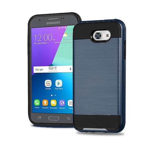 Slim Jacket Hybrid Case For Samsung Galaxy J710 Storm Blue Black Ewirelessusa