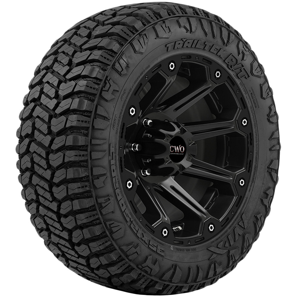 35x11.50R20LT Avix Trailtek RT 124Q LRE Black Wall Tire 201605