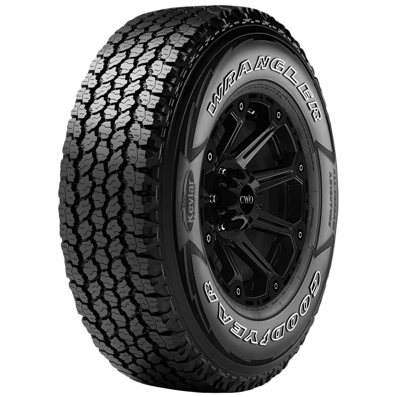 Goodyear Wrangler AT Adventure Kevlar Tire 245/75R16 758059571