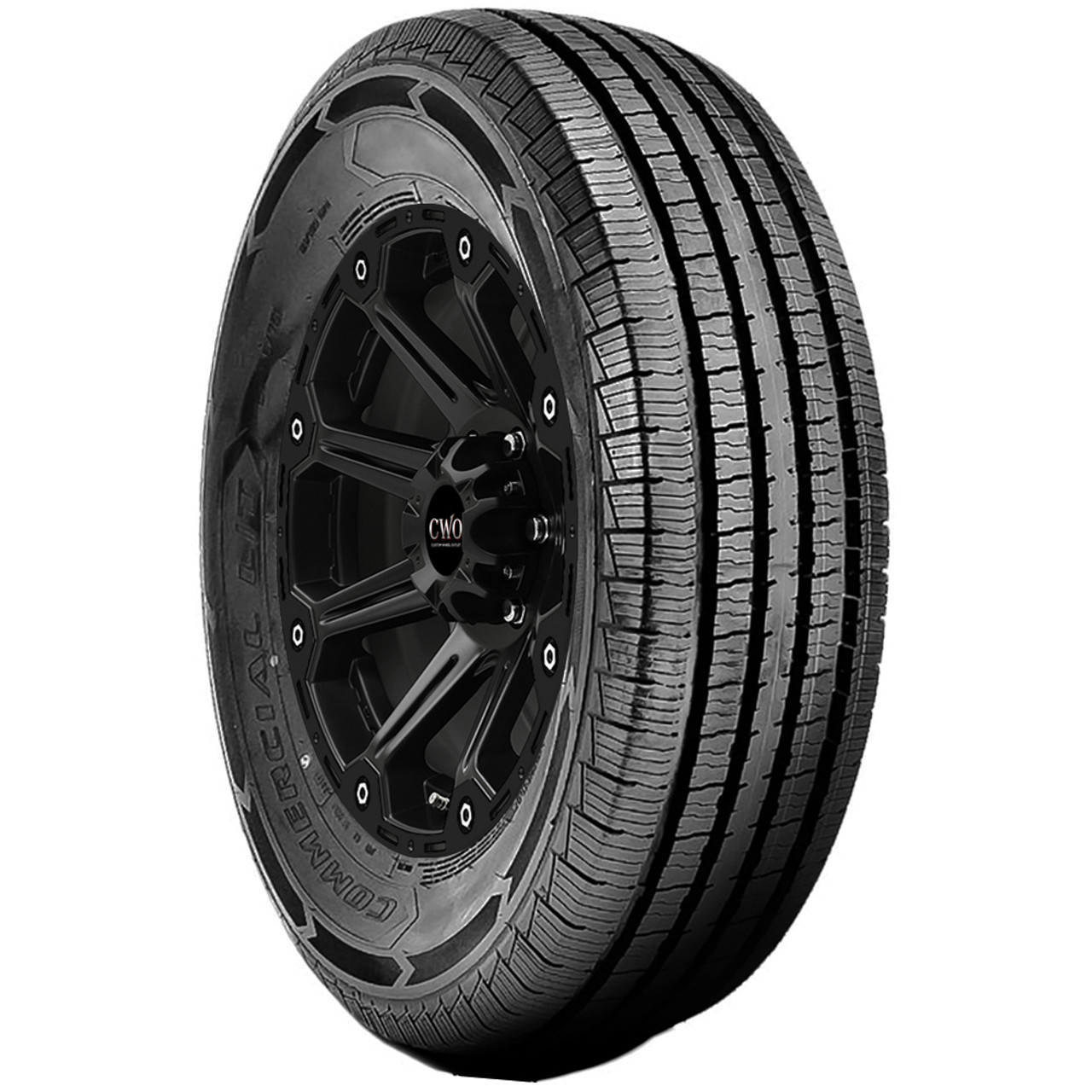 LT235/85R16 Americus Commercial LT CLT 120/116Q Load Range E Black Wall  Tire AMD2010