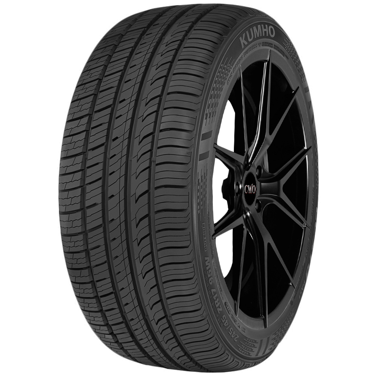 275/40ZR17 Kumho Ecsta PA51 98W SL Black Wall Tire 2248173