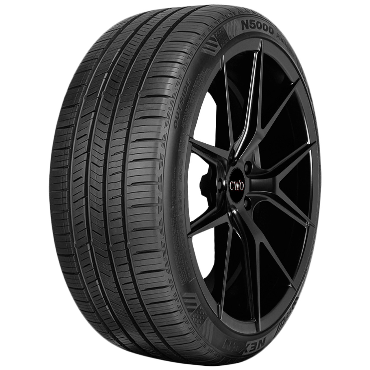 235/60R18 Nexen N5000 Platinum 107V XL Black Wall Tire 18204NXK