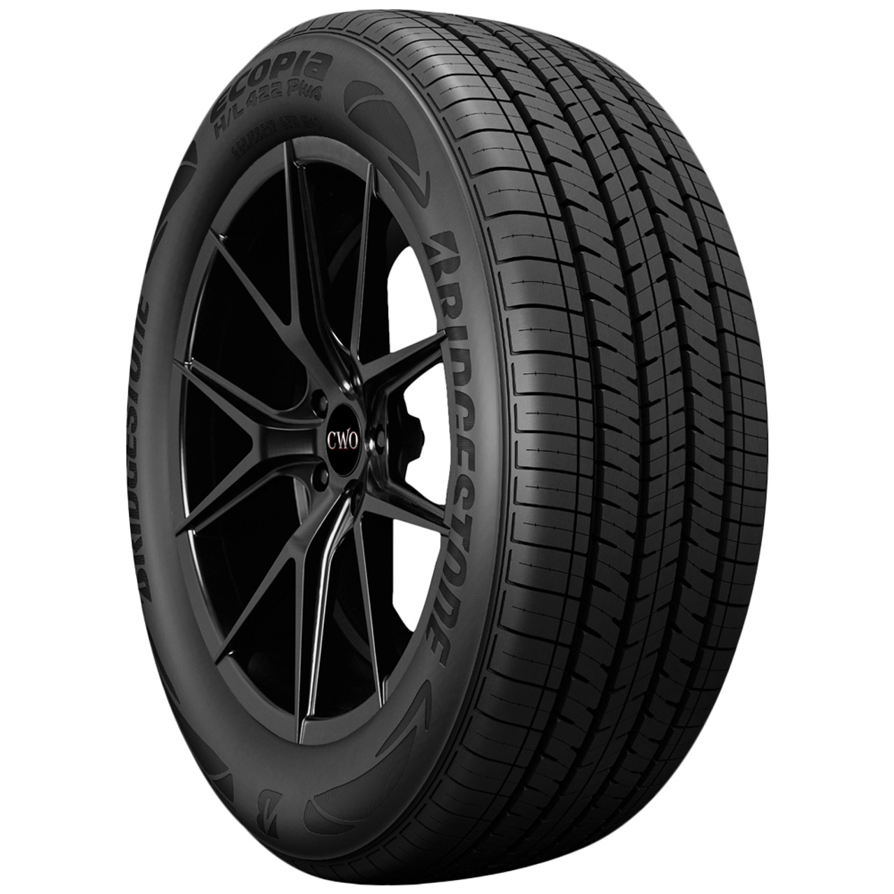 225/65R17 Bridgestone Ecopia H/L 422 Plus 102H SL/4 Ply BSW Tire 000-985