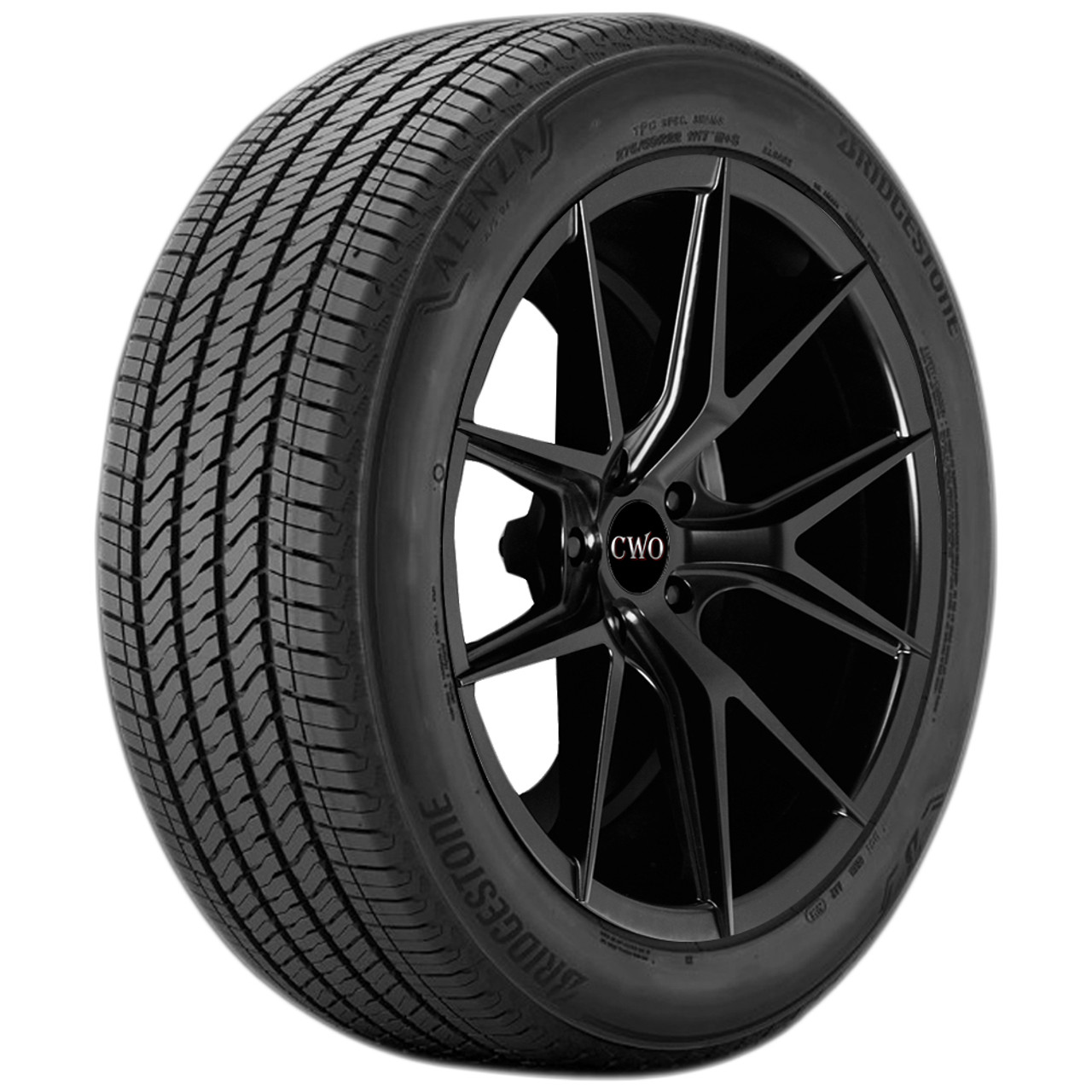 275/60R20 Bridgestone Alenza A/S 2 115S SL Black Wall Tire 012-268