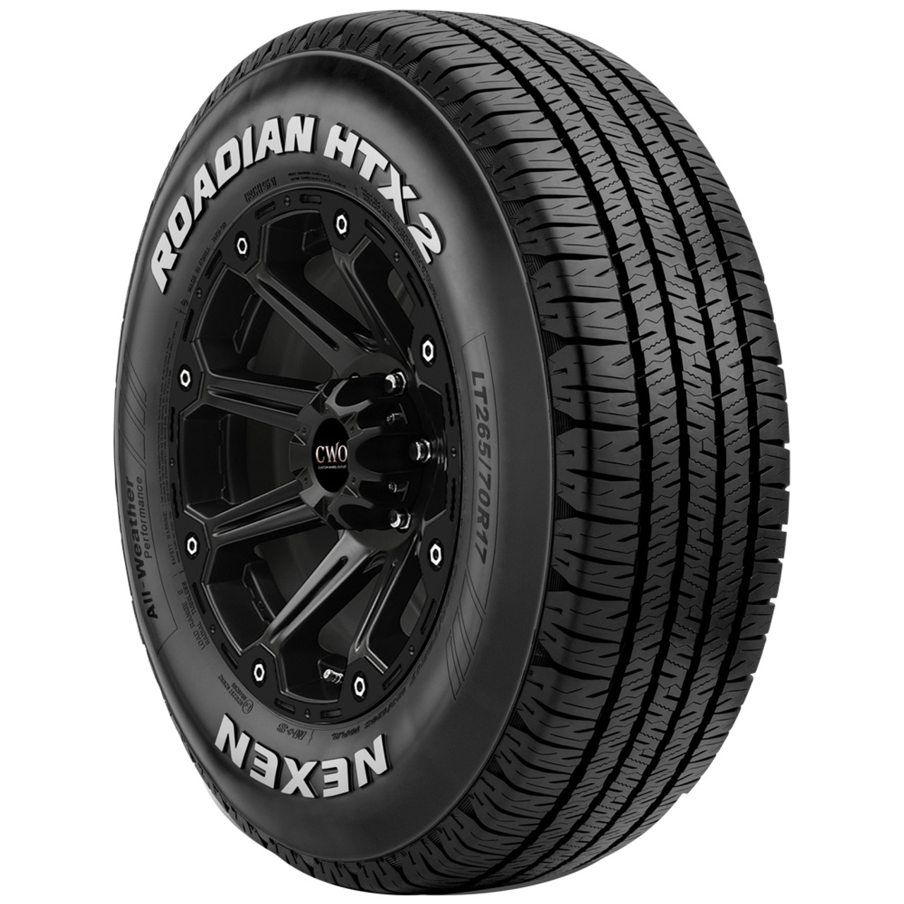 245/75R16 Nexen Roadian HTX 2 111T SL White Letter Tire 17988NXK