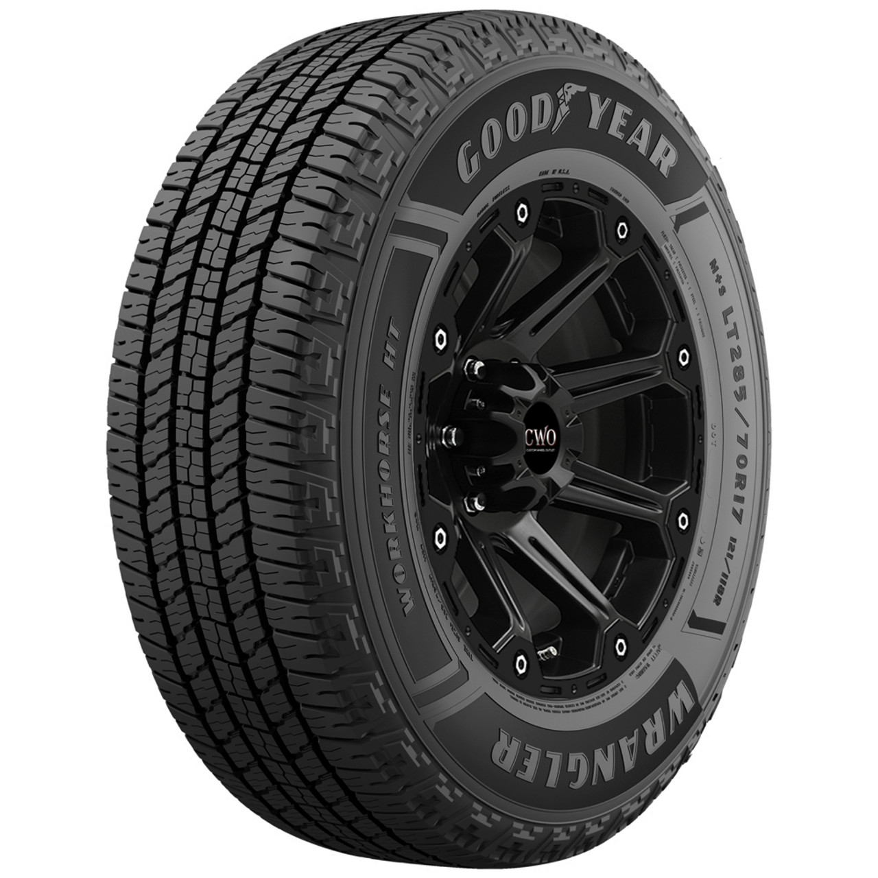 265/70R17 Goodyear Wrangler Workhorse HT 115T SL/4 Tire 116007651 - ShopCWO