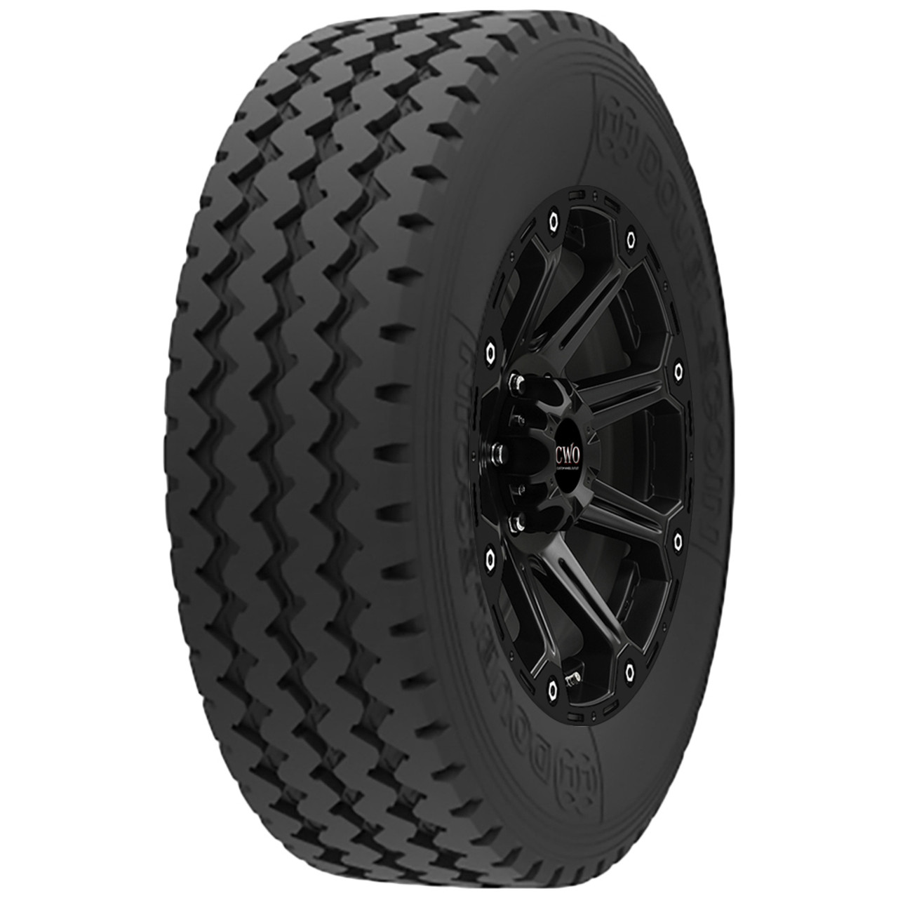 11R22.5 Double Coin RR99 Load Range H Black Wall Tire 1133991256 