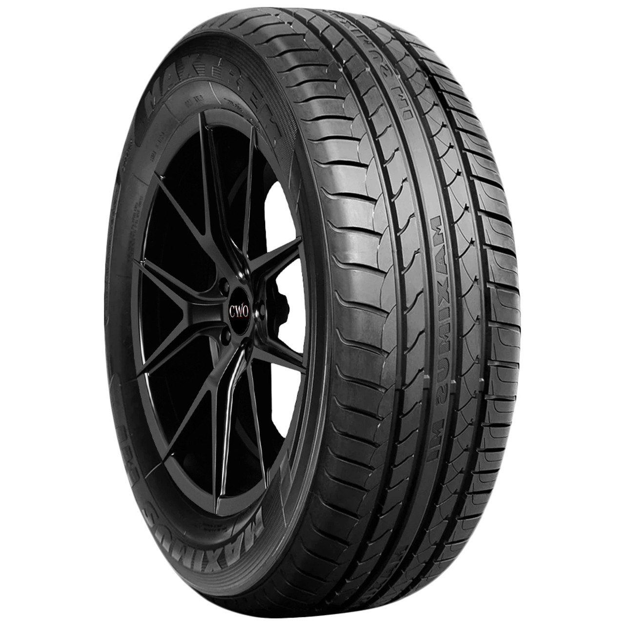 225/60R16 Maxtrek Maximus M1 98H SL Black Wall Tire 3324