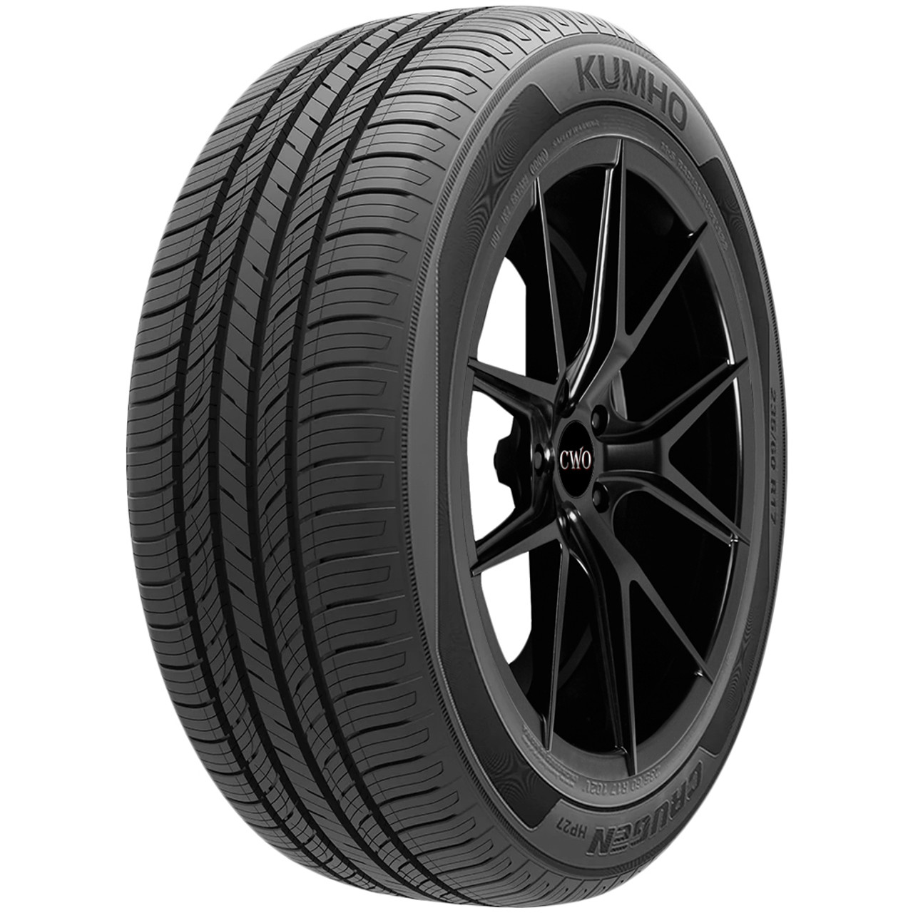 P235/65R18 Kumho Crugen HP27 110V XL Black Wall Tire 2346363 - ShopCWO