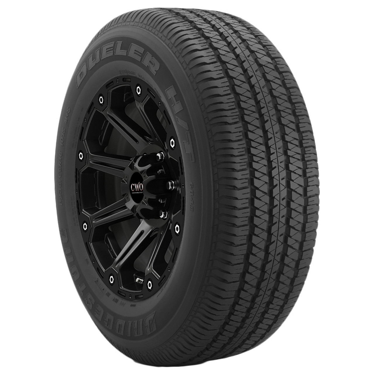 275/50-22 Bridgestone Dueler H/T 684 II 111H SL Black Wall Tire 149-796