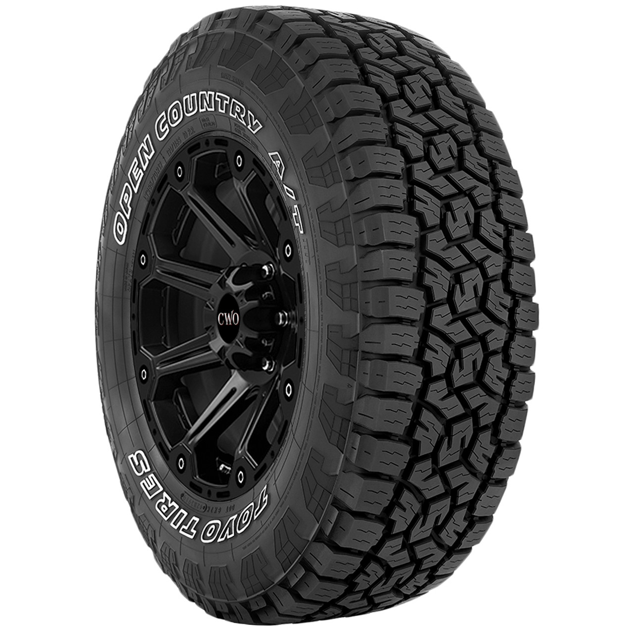 TOYO OPEN COUNTRY AT3 WL 185/65R15 G.Speed G-05 メタリックブラック 15インチ 6J+43 5H-100 4本セット