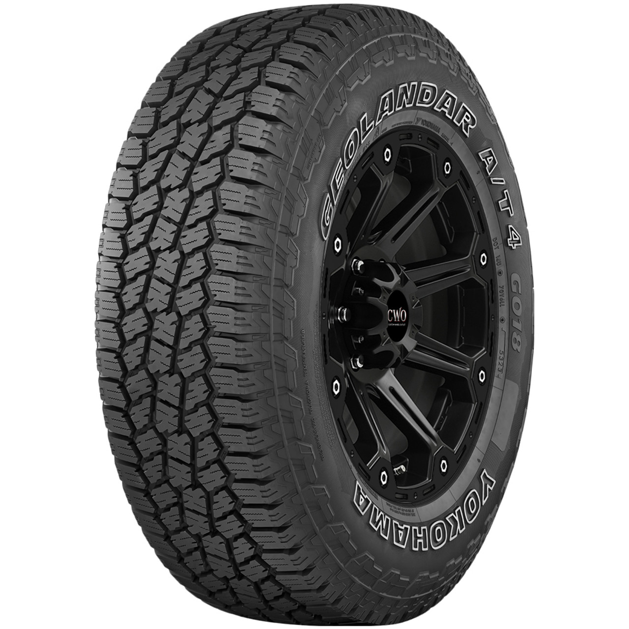 LT275/70R17 Yokohama Geolandar A/T4 124/121S LRE White