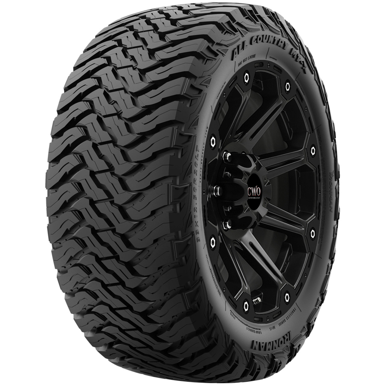 37x13.50R20 Ironman All Country MT-X 128Q LRF Black Wall