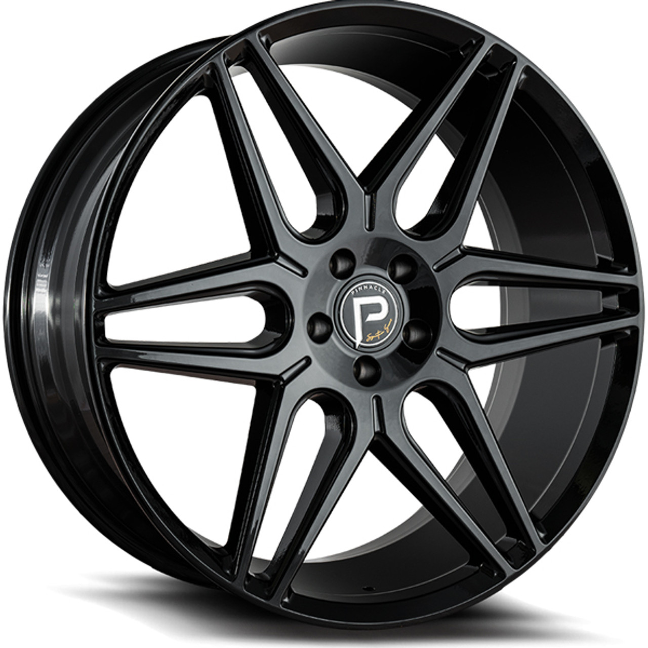 Pinnacle Lavish 22x9 5x120 +35 Gloss Black P3022295120-35GB