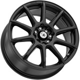 Konig Control 14x6 4x100/4x108 +40mm Matte Black Wheel Rim 14" Inch CL64D08405
