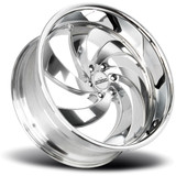 Strada C06 Retro 6 26x10 6x5.5" +26mm Chrome Wheel Rim 26" Inch C06663926C