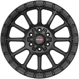 Vortek VRT-606 17x9 5x5"/5x5.5" -12mm Matte Black Wheel Rim 17" Inch 60617943-12MB