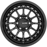 Ultra 116 Atlas 17x9 6x4.5" +12mm Gloss Black Wheel Rim 17" Inch 116-7986BK+12
