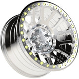 Vision 111BL Nemesis Beadlock 17x9 5x5.5" -12mm Polished Wheel Rim 17" Inch 111FBL7927PPR-12