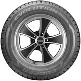 215/55R18 Cooper Evolution Winter 95T SL Black Wall Tire 166175006
