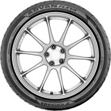 255/30R20 Yokohama Advan Fleva V701 92W XL Black Wall Tire 110170172