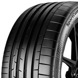 255/45R19 Continental Sport Contact 6 104Y XL Black Wall Tire 03111100000