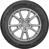 225/55R19 Toyo Extensa A/S II 103V XL Black Wall Tire 147190