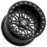 Hostile UTV H350 Apex Beadlock 15x7 5x4.5" +13mm Satin Black Wheel Rim 15" Inch H350-1570511444SA