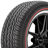 245/40R20 Vogue Custom Built Radial 99V XL Red/White Tire 03117065