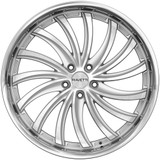 Ravetti M15 22x9 5x112 +32mm Brushed/SSL Wheel Rim 22" Inch RAV-M15-22974SBR