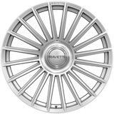 Ravetti M17 22x9 5x115/5x120 +15mm Brushed Wheel Rim 22" Inch RAV-M17-22914SBR-FC