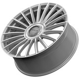 Ravetti M17 20x8.5 5x112/5x4.5" +38mm Brushed Wheel Rim 20" Inch RAV-M17-2845SBR-FC