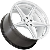 TSW TW007 Esprit 18x8.5 5x4.5" +35mm Silver Wheel Rim 18" Inch TW007SD18851235