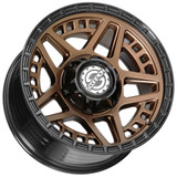 Scorpion Rebel 17x9 6x135/6x5.5" -12mm Bronze Wheel Rim 17" Inch RB-17963539-12BZBL