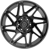 Gear Off-Road 777B Vortex 22x10 6x135/6x5.5 -19mm Gloss Black Wheel Rim 22 Inch 777B-2206819