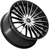 Asanti ABL-48 Viceroy 22x10.5 5x108/5x4.5 +45mm Black/Machined Wheel Rim 22 Inch AB048BD22050145