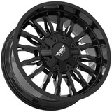 Thret Off-Road 808 Gamma 18x9 8x6.5"/8x170 -12mm Black/Milled Wheel Rim 18" Inch 808AD-1890VW-12