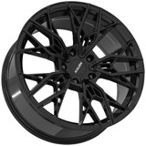 Kalon 107 Scout 18x8 5x120 +38mm Gloss Black Wheel Rim 18" Inch 107A-1880H38
