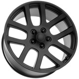 Factory Reproductions FR64 Viper 20x8.5 5x115 +47 Satin Black Wheel Rim 20" Inch 64085471503