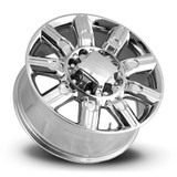 Factory Reproductions FR276 AT4 2500 20x8.5 8x180 +47 Chrome Wheel Rim 20" Inch 276085478001