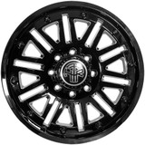 Thret Off-Road 701 Storm 20x9 8x170 +0mm Black/Milled Wheel Rim 20" Inch 701AD-2090W0