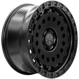 Thret Off-Road 702 Firewall 18x9 5x5" -12mm Satin Black Wheel Rim 18" Inch 702G-1890J-12